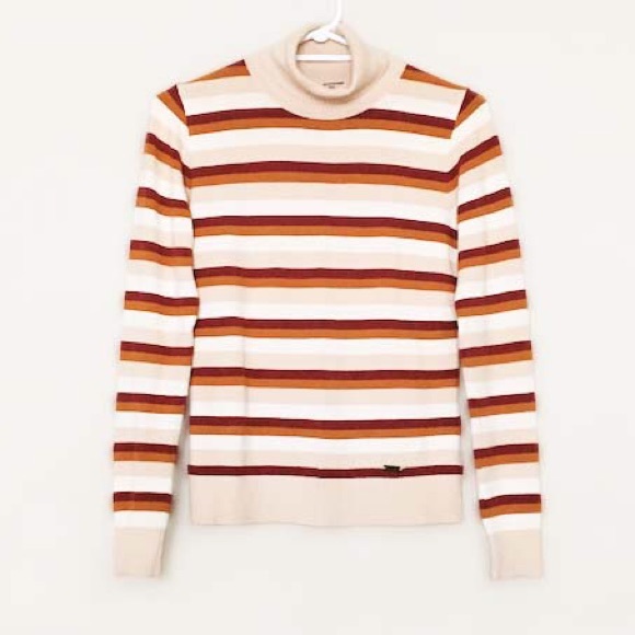 TEN YARDS Multi-Striped Turtleneck - Picture 2 of 10